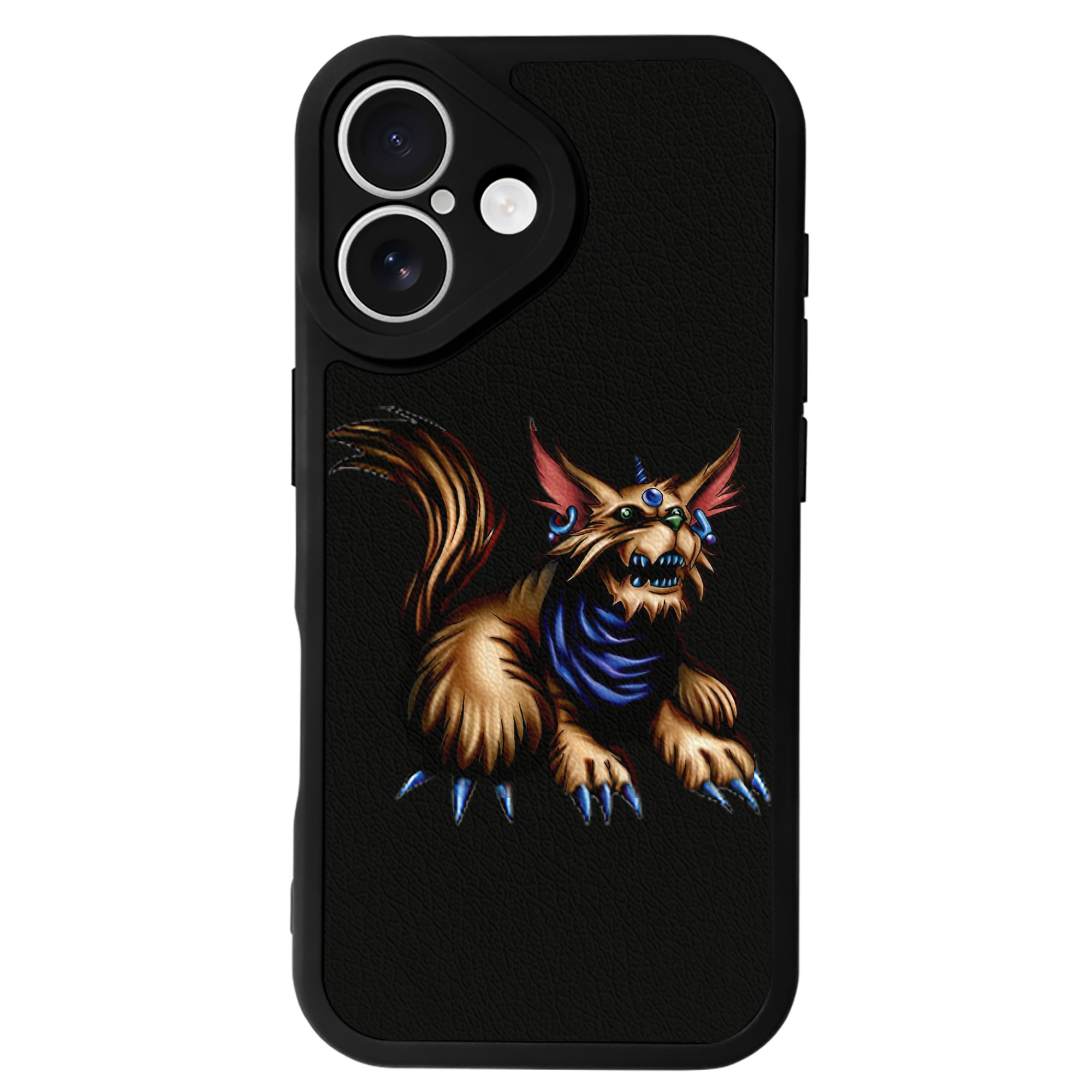 （画像用） 遊☆戯☆王 Yu-Gi-Oh! 【iPhone 16シリーズ対応】シリコンスマホケース（レザー調） 材質：シリコン